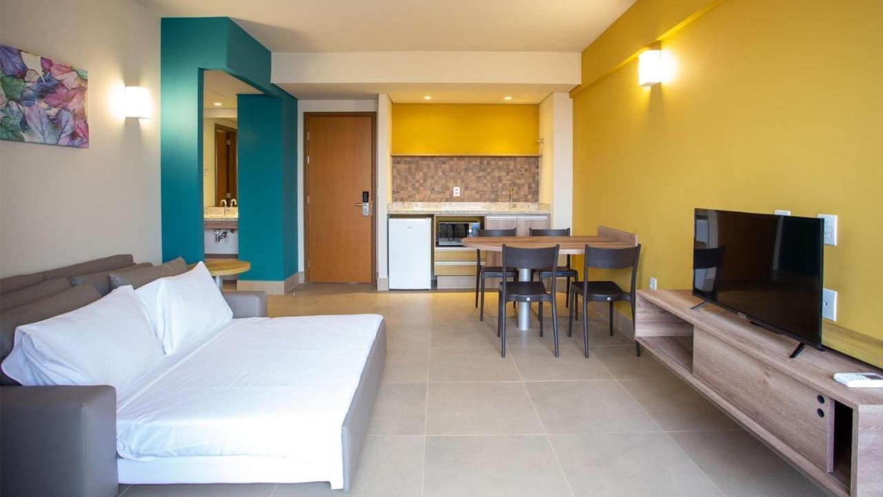 Apartamento Dentro De Resort Proximo Do Thermas Dos Laranjais โอลิมเปีย ภายนอก รูปภาพ